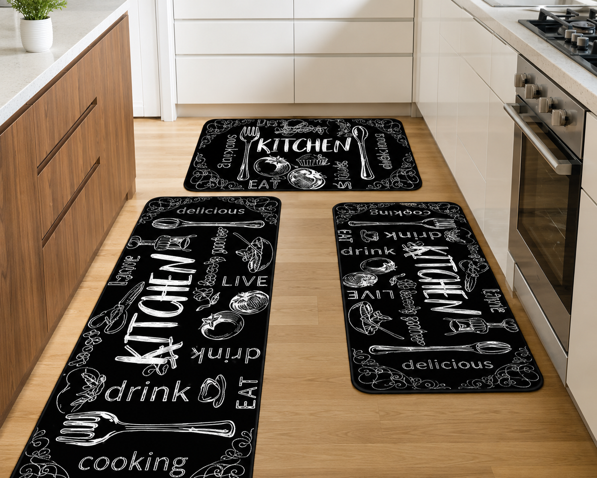 Kitchen Slip-Resistant Mat Set (40 x 120cm)